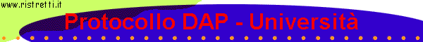 Protocollo DAP - Universit