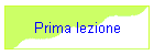 Prima lezione