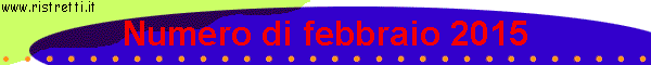 Numero di febbraio 2015