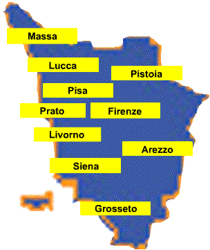 Scegliete la provincia che vi interessa per consultarne gli indirizzari